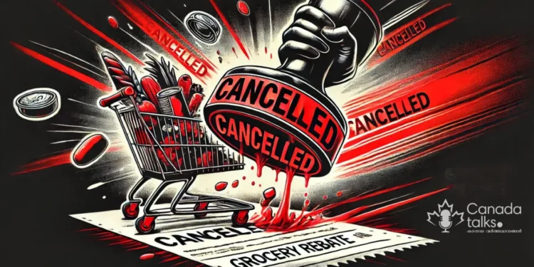 ബ്രിട്ടിഷ് കൊളംബിയ സർക്കാർ ഗ്രോസറി റിബേറ്റ് പദ്ധതി റദ്ദാക്കി. 1 ബ്രിട്ടിഷ് കൊളംബിയ സർക്കാർ ഗ്രോസറി റിബേറ്റ് പദ്ധതി റദ്ദാക്കി.