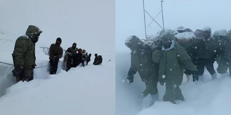 ബദ്രിനാഥിന് സമീപം ഹിമപാതം: 35 ബോർഡർ റോഡ്സ് ഓർഗനൈസേഷൻ തൊഴിലാളികൾ കുടുങ്ങി; 1 ബദ്രിനാഥിന് സമീപം ഹിമപാതം: 35 ബോർഡർ റോഡ്സ് ഓർഗനൈസേഷൻ തൊഴിലാളികൾ കുടുങ്ങി;