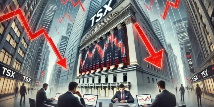വ്യാപാര പ്രശ്‌നങ്ങൾ ഓഹരി വിപണിയെ ബാധിച്ചു; TSX നഷ്ടത്തിലേക്ക്
