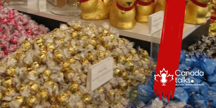 Lindt യൂറോപ്യൻ ചോക്ലേറ്റ് കാനഡയിൽ ഇറക്കുമതി ചെയ്യും, താരിഫ് ഒഴിവാക്കാൻ നീക്കം! 1 Lindt യൂറോപ്യൻ ചോക്ലേറ്റ് കാനഡയിൽ ഇറക്കുമതി ചെയ്യും, താരിഫ് ഒഴിവാക്കാൻ നീക്കം!