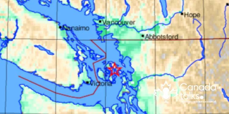 വാൻകൂവർ കടലിൽ വീണ്ടും ഭൂകമ്പം