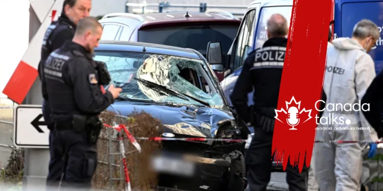 ജർമനിയിൽ വാഹന അപകടം; കാർ ജനക്കൂട്ടത്തിലേക്ക് ഇടിച്ചുകയറ്റി 1 ജർമനിയിൽ വാഹന അപകടം; കാർ ജനക്കൂട്ടത്തിലേക്ക് ഇടിച്ചുകയറ്റി