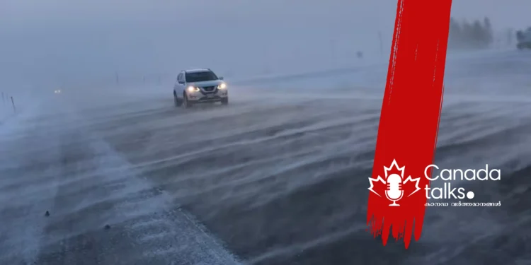 ഒന്റാരിയോയിൽ കടുത്ത കാലാവസ്ഥ മുന്നറിയിപ്പ്: ശക്തമായ കാറ്റിനും മഞ്ഞുവീഴ്ചകും സാധ്യത 1 ഒന്റാരിയോയിൽ കടുത്ത കാലാവസ്ഥ മുന്നറിയിപ്പ്: ശക്തമായ കാറ്റിനും മഞ്ഞുവീഴ്ചകും സാധ്യത