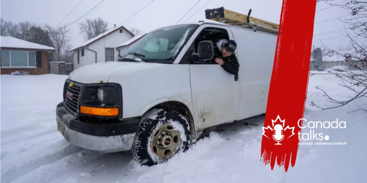 നോർത്ത്-വെസ്റ്റേൺ ഒന്റാരിയോയിൽ മഞ്ഞുവീഴ്ച മുന്നറിയിപ്പ്:25 സെന്റിമീറ്റർ വരെ മഞ്ഞിന് സാധ്യത