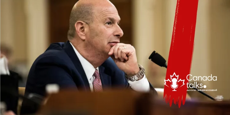 കാനഡ-അമേരിക്ക വ്യാപാര ബന്ധങ്ങളിൽ സമ്മർദ്ദം: എല്ലാം ചർച്ചയ്ക്ക് വിധേയമെന്ന് മുൻ ട്രംപ് അംബാസഡർ