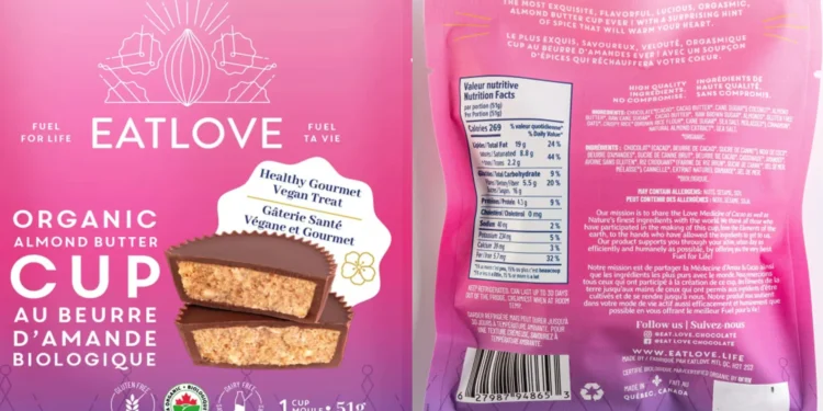 ഈറ്റ്ലവ് ഓർഗാനിക് ആൽമണ്ട് ബട്ടർ കാനഡയിൽ പിൻവലിക്കുന്നു! 1 ഈറ്റ്ലവ് ഓർഗാനിക് ആൽമണ്ട് ബട്ടർ കാനഡയിൽ പിൻവലിക്കുന്നു!