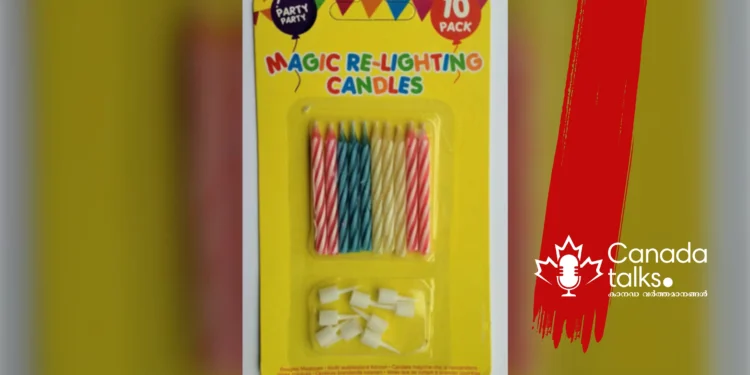 മാജിക് റീ-ലൈറ്റിങ് മെഴുകുതിരികൾ പിൻവലിച്ചു. 1 മാജിക് റീ-ലൈറ്റിങ് മെഴുകുതിരികൾ പിൻവലിച്ചു.