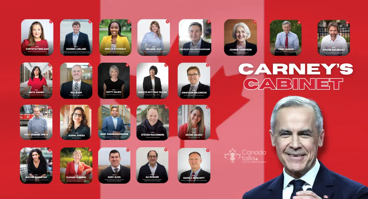 മാർക്ക് കാർണിയുടെ പുതിയ മന്ത്രിസഭയിൽ 24 അംഗങ്ങൾ;