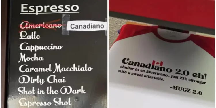 ‘അമേരിക്കാനോ’യിൽ നിന്ന് ‘കനേഡിയാനോ’യിലേക്ക്