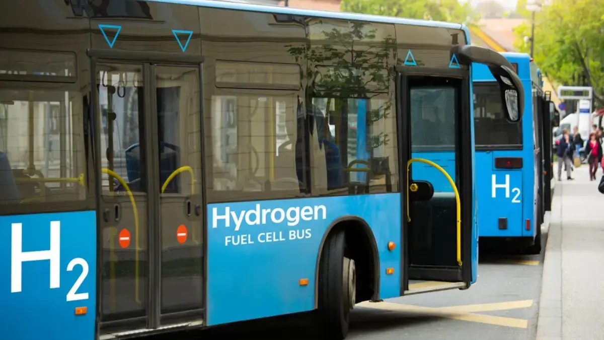 Hydrogen bus