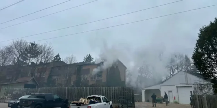 ഹാമിൽട്ടണിൽ ടൗൺഹൗസിൽ തീപ്പിടിത്തം; ഒരാൾ മരണപ്പെട്ടു