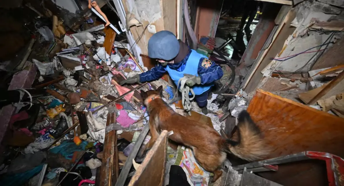 റഷ്യൻ ഡ്രോൺ ആക്രമണം