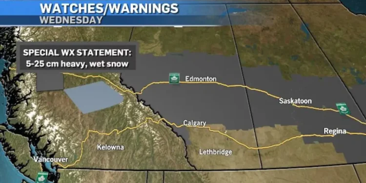 ആൽബർട്ടയിൽ സ്പ്രിംഗ് സീസൺ കൊടുങ്കാറ്റ്