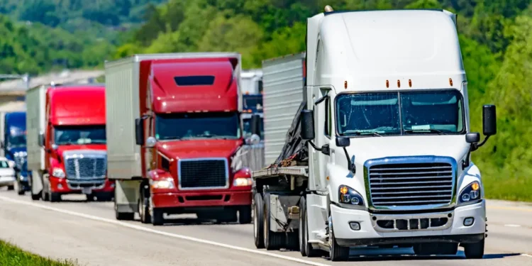 US നികുതികൾക്കെതിരെ വാട്ടർലൂ ട്രക്ക് ഡ്രൈവർമാർ