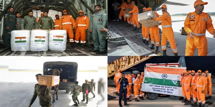 മ്യാൻമർ ഭൂകമ്പ ദുരിതാശ്വാസത്തിന് ലോക ശക്തികൾ രംഗത്ത്