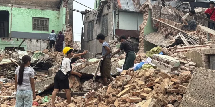 മ്യാൻമാറിലെ ഭൂകമ്പാനന്തര രക്ഷാപ്രവർത്തനങ്ങൾ കുറച്ചു; മരണസംഖ്യ 3,600 കവിഞ്ഞു