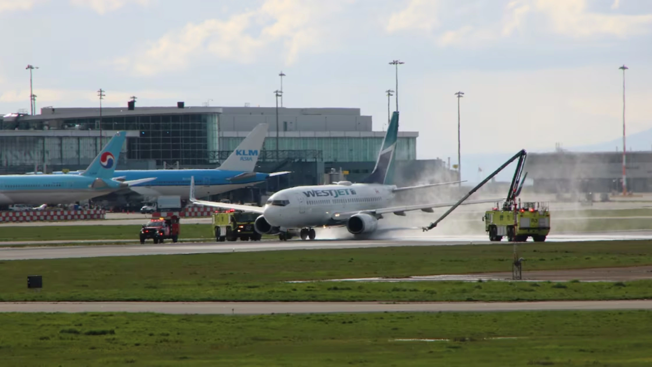 സാങ്കേതിക തകരാർ വെസ്റ്റ്‌ജെറ്റ് വിമാനം ടേക്ക്ഓഫ് റദ്ദാക്കി