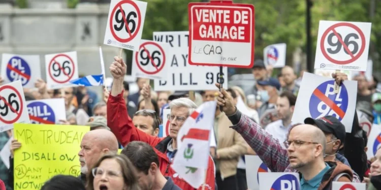 ക്യൂബെക്കിന്റെ “ബിൽ 96” വിദേശ വ്യാപാര തടസ്സമെന്ന് യു.എസ് സർക്കാർ