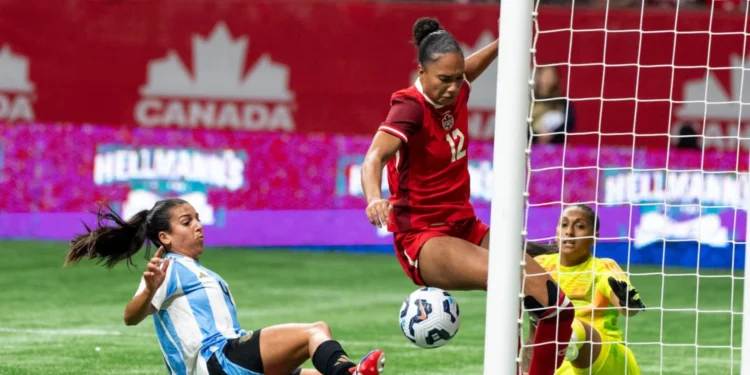 വനിതാ ഫുട്ബോളിൽ കാനഡ 3-0ന് അർജന്റീനയെ തകർത്തു 1 വനിതാ ഫുട്ബോളിൽ കാനഡ 3-0ന് അർജന്റീനയെ തകർത്തു
