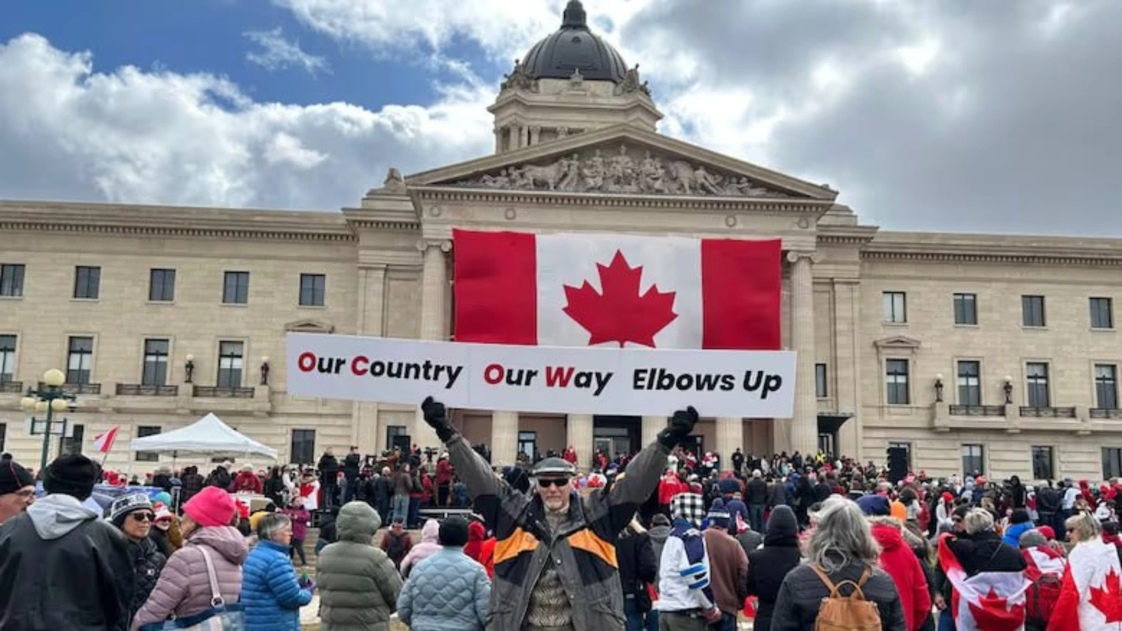 യുഎസ് ഭീഷണികൾക്കെതിരെ മാനിറ്റോബയിൽ കനേഡിയൻ ഐക്യത്തിന്റെ പ്രകടനം!