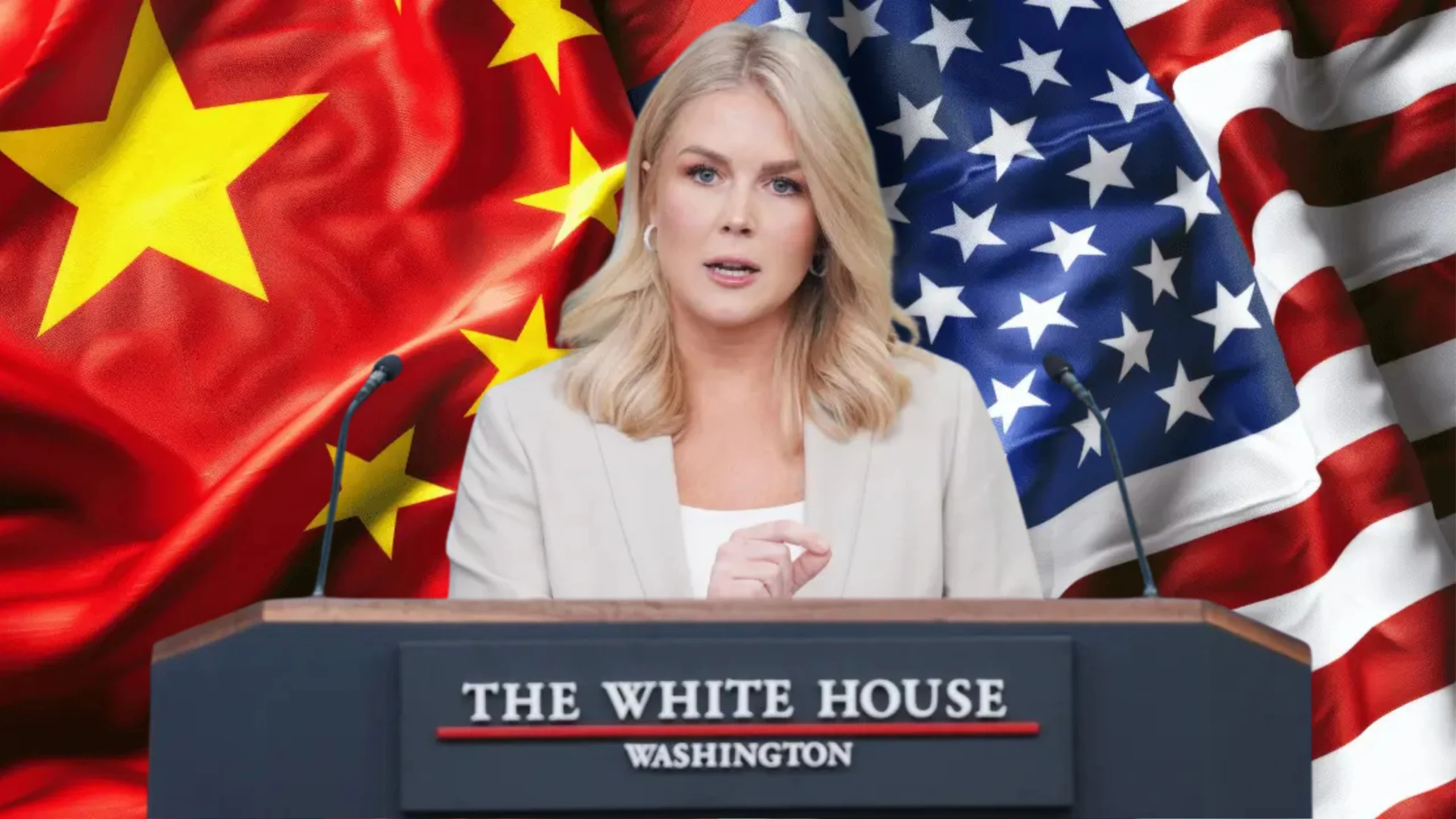 ഇന്ന് രാത്രി മുതൽ ചൈനയ്‌ക്കെതിരെ യുഎസ് 104% താരിഫ് ചുമത്തും; വൈറ്റ് ഹൗസ് വക്താവ്