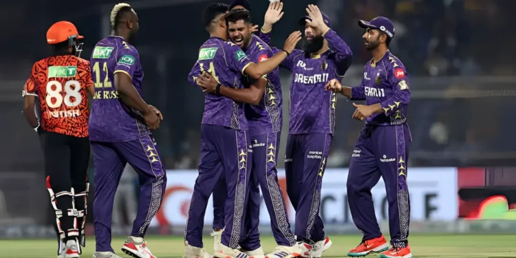 ഹൈദരാബാദിനെ തകർത്ത് കൊൽക്കത്ത ; 1 ഹൈദരാബാദിനെ തകർത്ത് കൊൽക്കത്ത ;