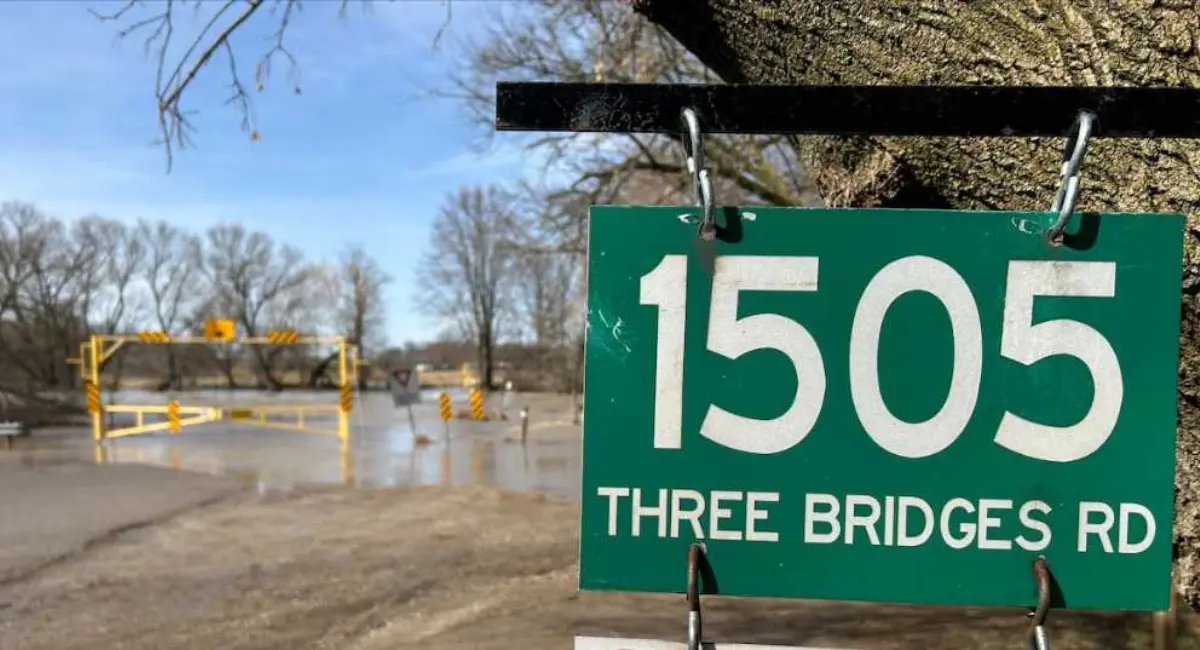 ഗ്രാൻഡ് റിവറിൽ ജലനിരപ്പ്‌ ഉയരുന്നു