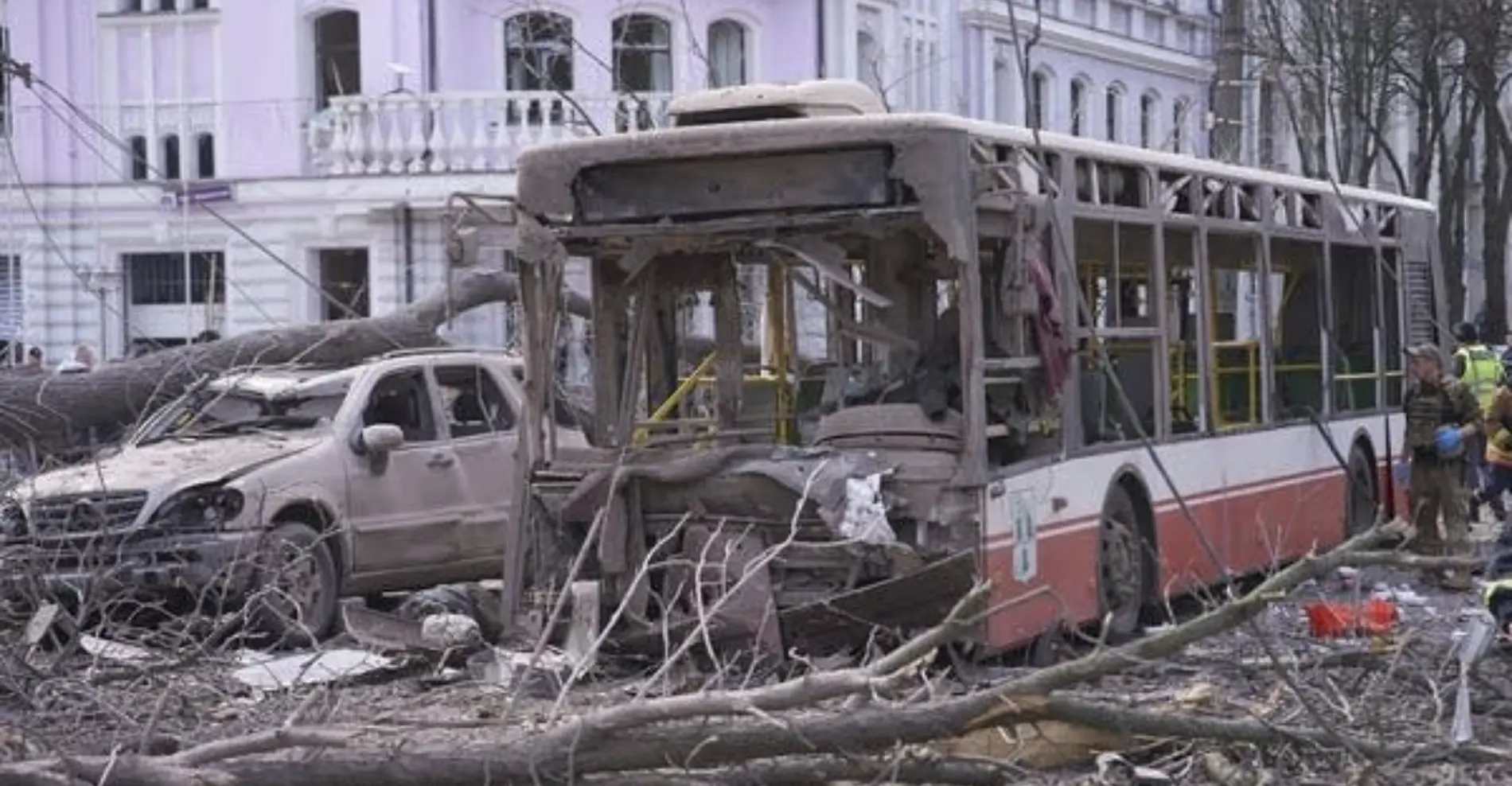 സുമിയിൽ റഷ്യൻ മിസൈൽ ആക്രമണം; 34 മരണം