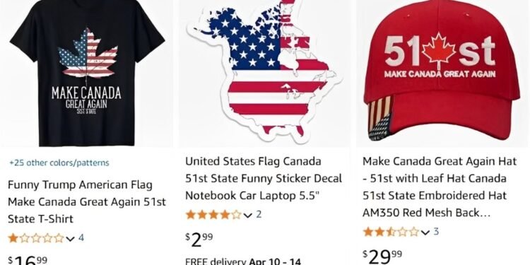 കാനഡയെ “അമേരിക്കയുടെ 51-ാമത് സംസ്ഥാനം” എന്ന് വിളിച്ച് Amazon