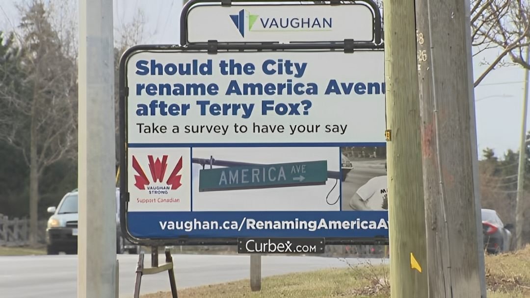 വിവാദ നാമമാറ്റം : വോഹനിൽ അമേരിക്ക അവന്യൂവിന് ടെറി ഫോക്സിന്റെ പേര് നൽകുന്നു