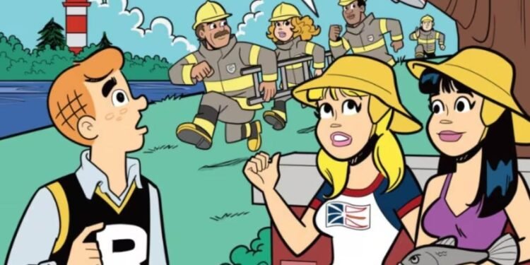 ന്യൂഫൗണ്ട്ലാൻഡ് അഗ്നിശമന സേന പ്രത്യേക Archie Comics പുറത്തിറക്കി 1 ന്യൂഫൗണ്ട്ലാൻഡ് അഗ്നിശമന സേന പ്രത്യേക Archie Comics പുറത്തിറക്കി