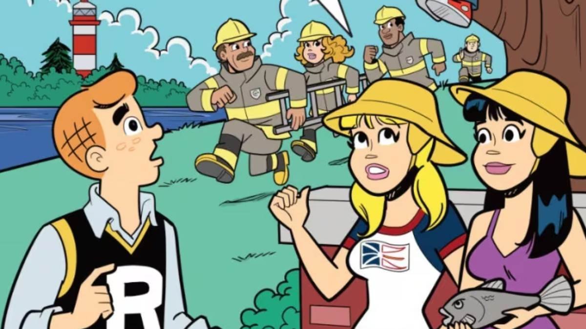 ന്യൂഫൗണ്ട്‌ലാൻഡ് അഗ്നിശമന സേന പ്രത്യേക Archie Comics പുറത്തിറക്കി