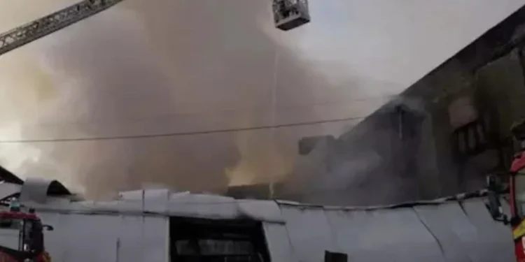 റഷ്യൻ ഡ്രോൺ ആക്രമണം ഇന്ത്യൻ ഫാർമ കമ്പനിയുടെ കൈവ് വെയർഹൗസ് തകർന്നു