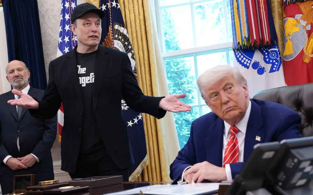 Musk blasts Trumps