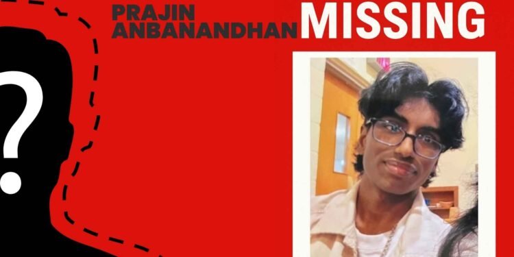 മിൽട്ടണിൽ വിദ്യാർത്ഥിയെ കാണാനില്ലെന്ന് റിപ്പോർട്ട്; പോലീസ് തിരച്ചിൽ തുടരുന്നു