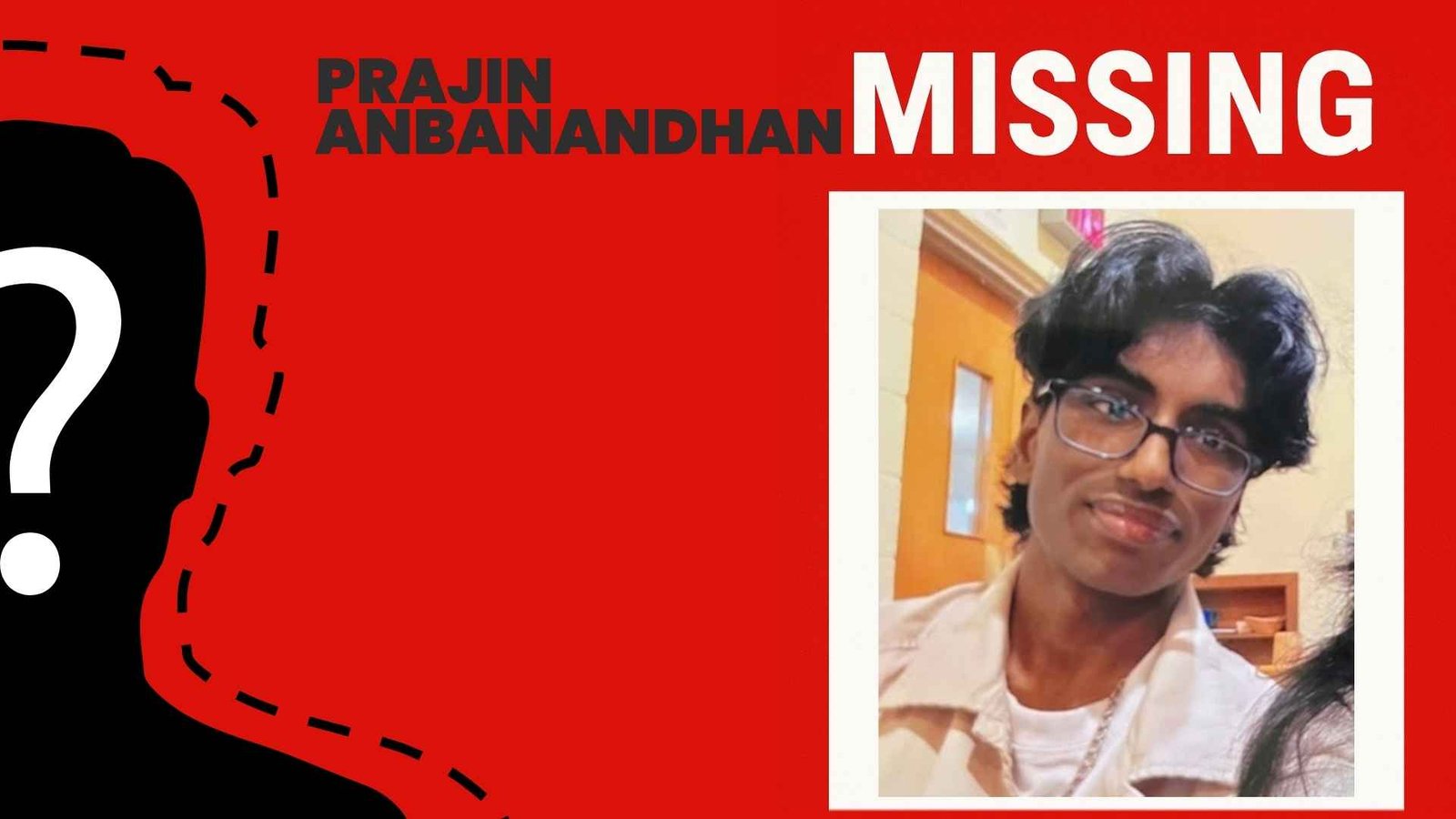 മിൽട്ടണിൽ വിദ്യാർത്ഥിയെ കാണാനില്ലെന്ന് റിപ്പോർട്ട്; പോലീസ് തിരച്ചിൽ തുടരുന്നു