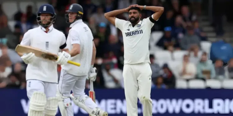 INDIA LOOSE TO ENGLAND