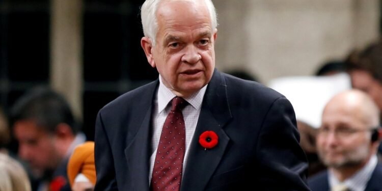 മുൻ കാബിനറ്റ് മന്ത്രി ജോൺ മക്കാലം അന്തരിച്ചു; കനേഡിയൻ രാഷ്ട്രീയത്തിന് വലിയ നഷ്ടം