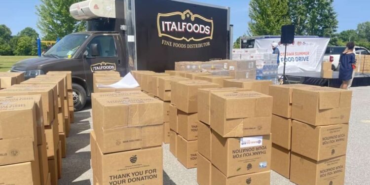 കുട്ടികൾക്ക് ആശ്വാസമായി; ഒട്ടാവ ഫുഡ് ബാങ്കിന്റെ വേനൽക്കാല ഭക്ഷ്യശേഖരണം