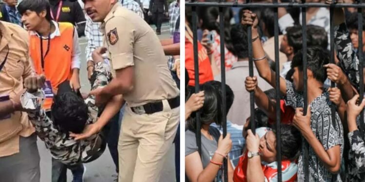 ഐ.പി.എൽ വിജയാഘോഷം ദുരന്തമായി; തിക്കിലും തിരക്കിലും ഒരു കുട്ടിയുൾപ്പെടെ പത്തോളം മരണം; നിരവധി പേർക്ക് പരിക്ക്