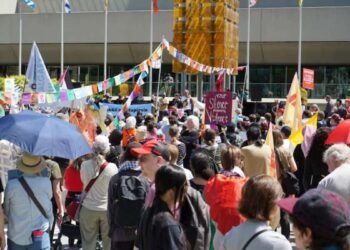 G7 ഉച്ചകോടിയുടെ ആദ്യദിനത്തിൽ; കാൽഗറിയിൽ വൻ പ്രതിഷേധം