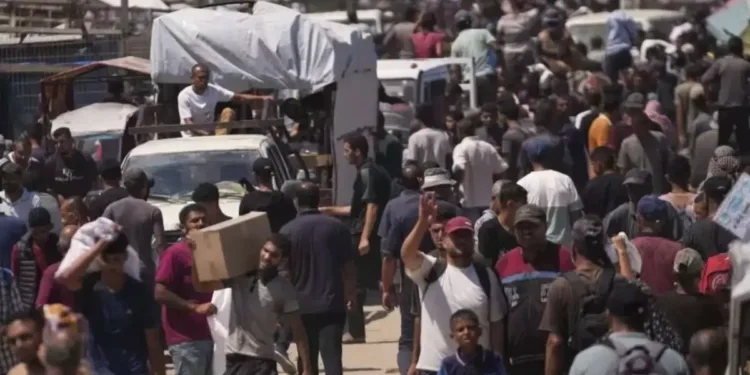 ഗാസയിൽ വീണ്ടും ചോരപ്പുഴ; ഭക്ഷ്യവിതരണ കേന്ദ്രത്തിന് സമീപം 34 പലസ്തീനികൾ കൊല്ലപ്പെട്ടു