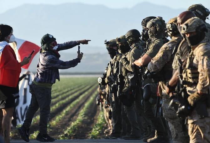 കാലിഫോർണിയയിലെ കഞ്ചാവ് ഫാമുകളിൽ വൻ റെയ്ഡ്; 200 കുടിയേറ്റക്കാർ അറസ്റ്റിൽ