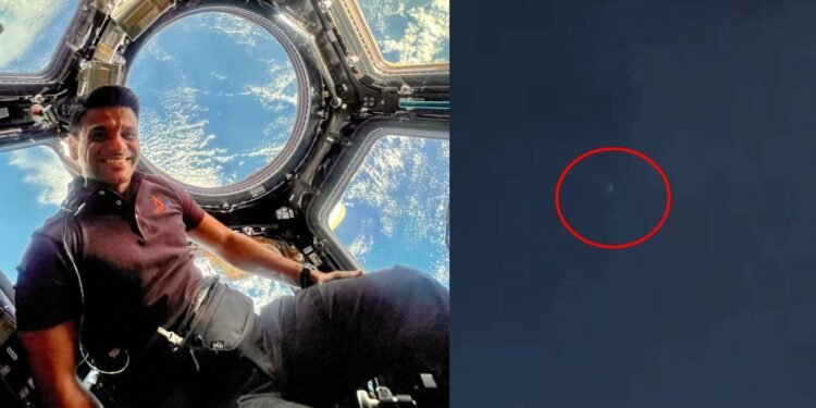 ഹലോ ശുഭാൻഷു! അന്താരാഷ്ട്ര ബഹിരാകാശ നിലയം ഡൽഹിയുടെ ആകാശത്ത്; ഐ ഫോണിൽ ദൃശ്യങ്ങൾ പതിഞ്ഞു