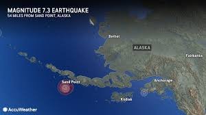 അലാസ്ക തീരത്ത് ശക്തമായ ഭൂചലനം; ബ്രിട്ടീഷ് കൊളംമ്പിയയിൽ സുനാമി സാധ്യതയില്ല