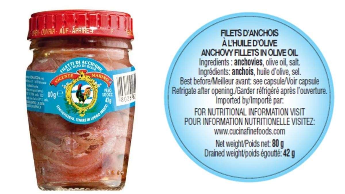 കാനഡയിൽ അങ്കോവി ഫില്ലറ്റുകൾക്ക് റീകോൾ: ഹിസ്റ്റമിൻ അലർജിക്ക് സാധ്യത