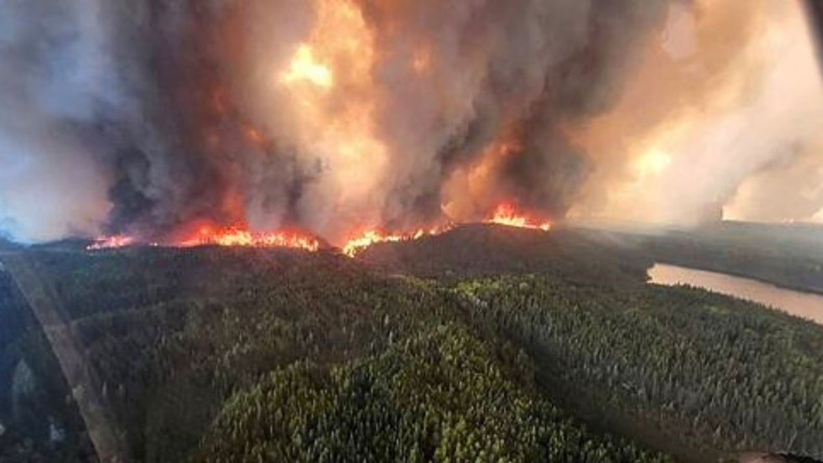 മാനിറ്റോബയിൽ കാട്ടുതീ രൂക്ഷം, ജനങ്ങൾ ആശങ്കയിൽ!