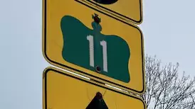 ഓറോ-മെഡോണ്ടിൽ ഹൈവേ 11-ൽ ഗതാഗത നിയന്ത്രണം; ഒരു ഭാഗം അടച്ചു