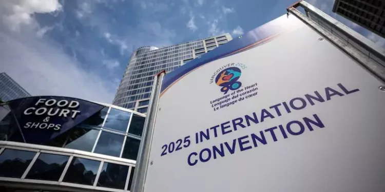 വാങ്കൂവറിൽ ലഹരിമുക്തരുടെ സംഗമം: 90 രാജ്യങ്ങളിൽ നിന്ന് 30,000 പേർ പങ്കെടുക്കും