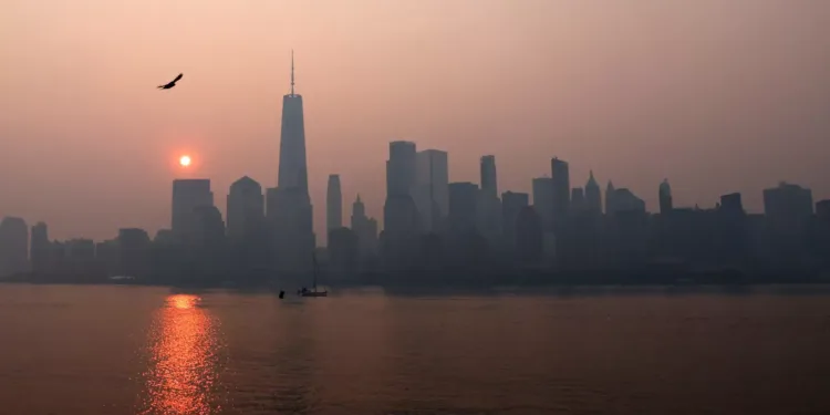 പുറത്തിറങ്ങരുത്! കാട്ടുതീ പുക നഗരത്തെ കീഴടക്കുന്നു, അതീവ ജാഗ്രത മുന്നറിയിപ്പ്